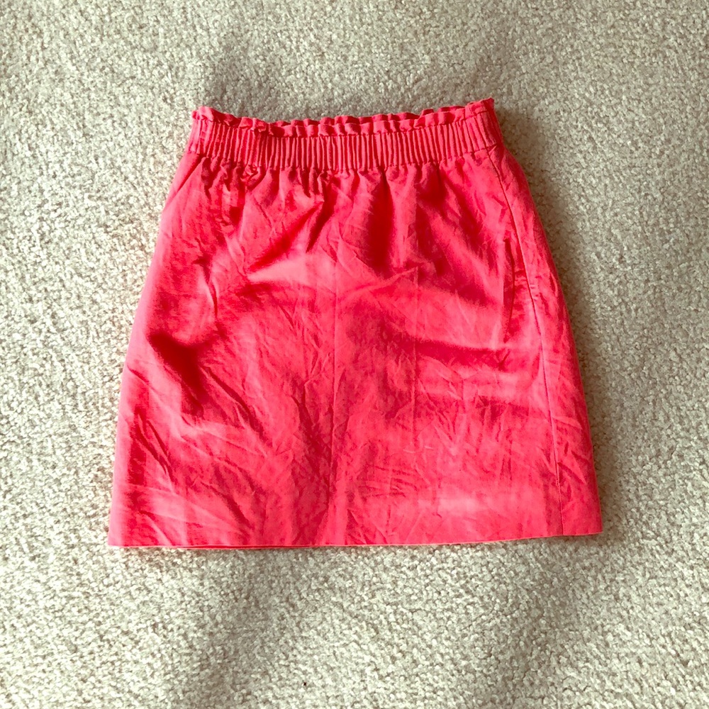Jcrew linen skirt
